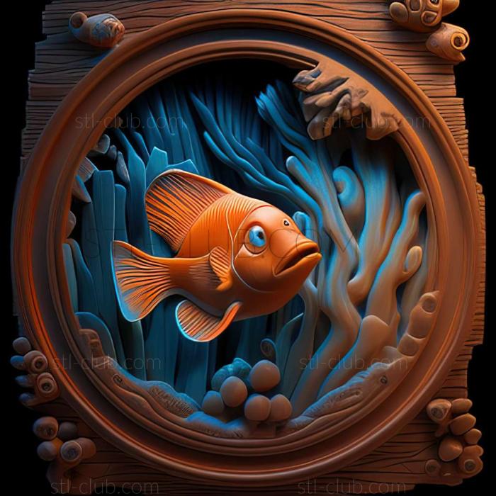 3D model Dori FROM In Search of Nemo (STL)